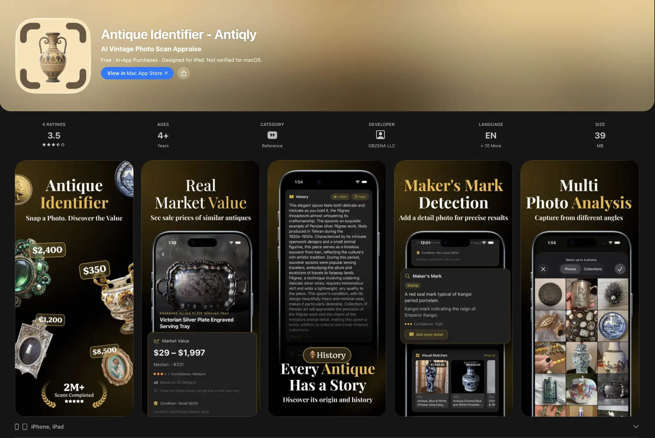 Antique Identifier App: Instantly Identify Antiques & Discover Their True Value
