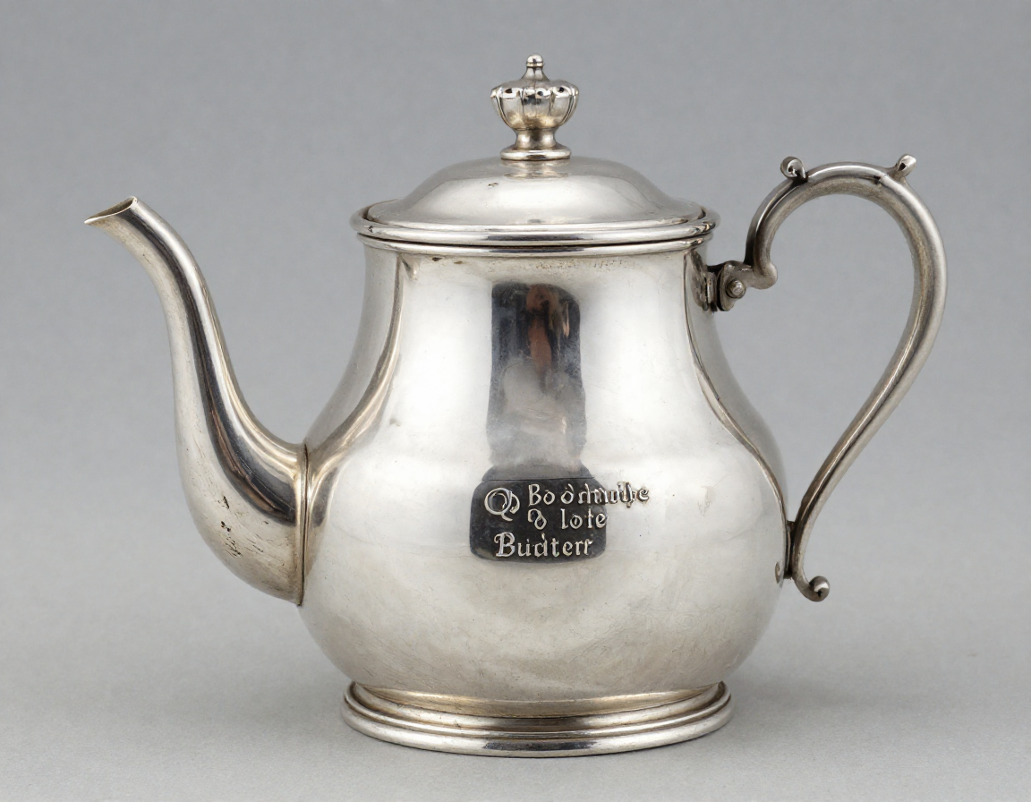 A clear macro photograph showing the stamped maker's mark and 