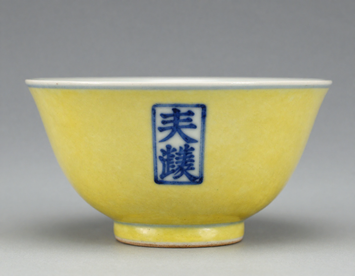 A clear image showing the base of a Qing Dynasty bowl with an authentic six-character underglaze blue Qianlong reign mark, highlighting the correct calligraphy style and depth of color. - Antique identification guide