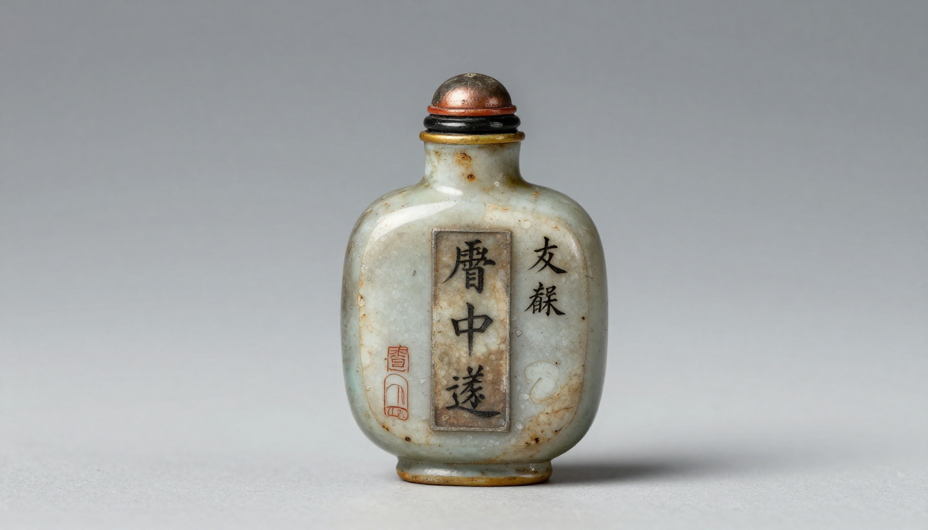 Chinese Snuff Bottles by Material: Inside-Painted, Jade, Glass and Porcelain