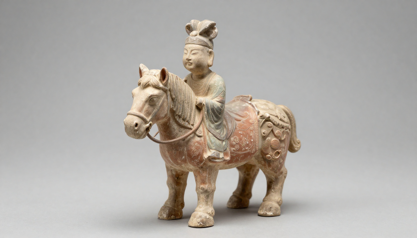 Tang Dynasty Tomb Figures: Horses, Camels and Court Ladies on the Market