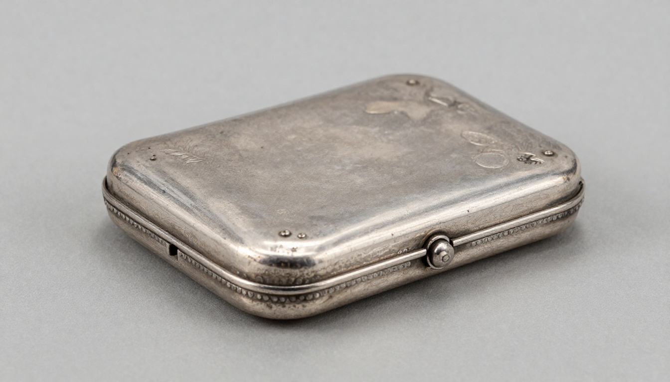 Silver Cigarette Cases & Accessories: The Elegance of a Forgotten Era