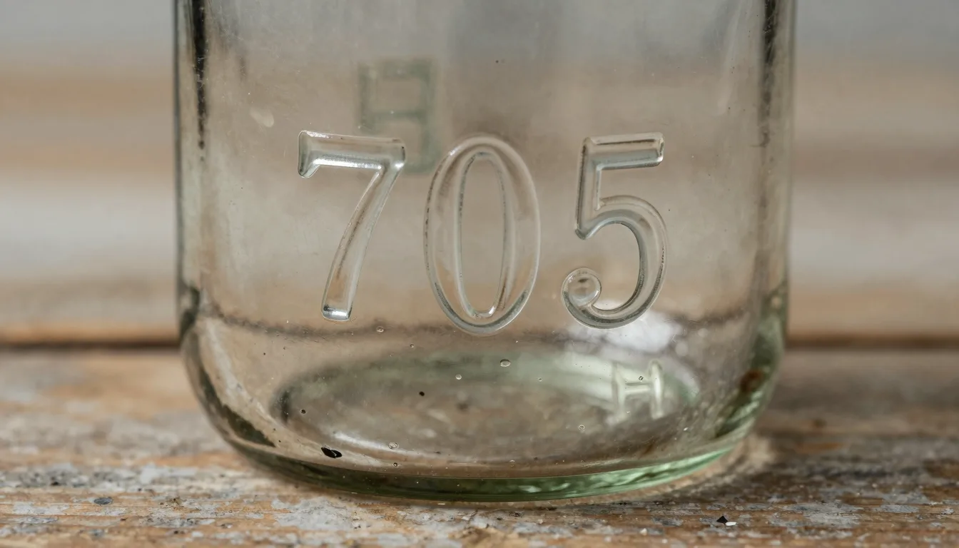 Ball Mason Jar Mold Numbers: What 705, A7, and H Really Mean