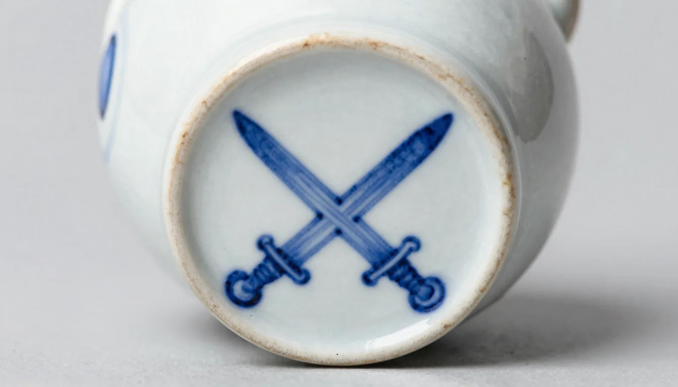 Meissen marks: real vs fake crossed swords guide