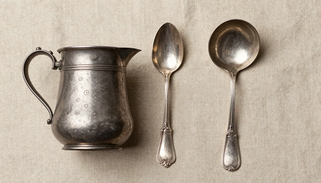 Pewter vs silver vs sterling: the complete visual comparison guide