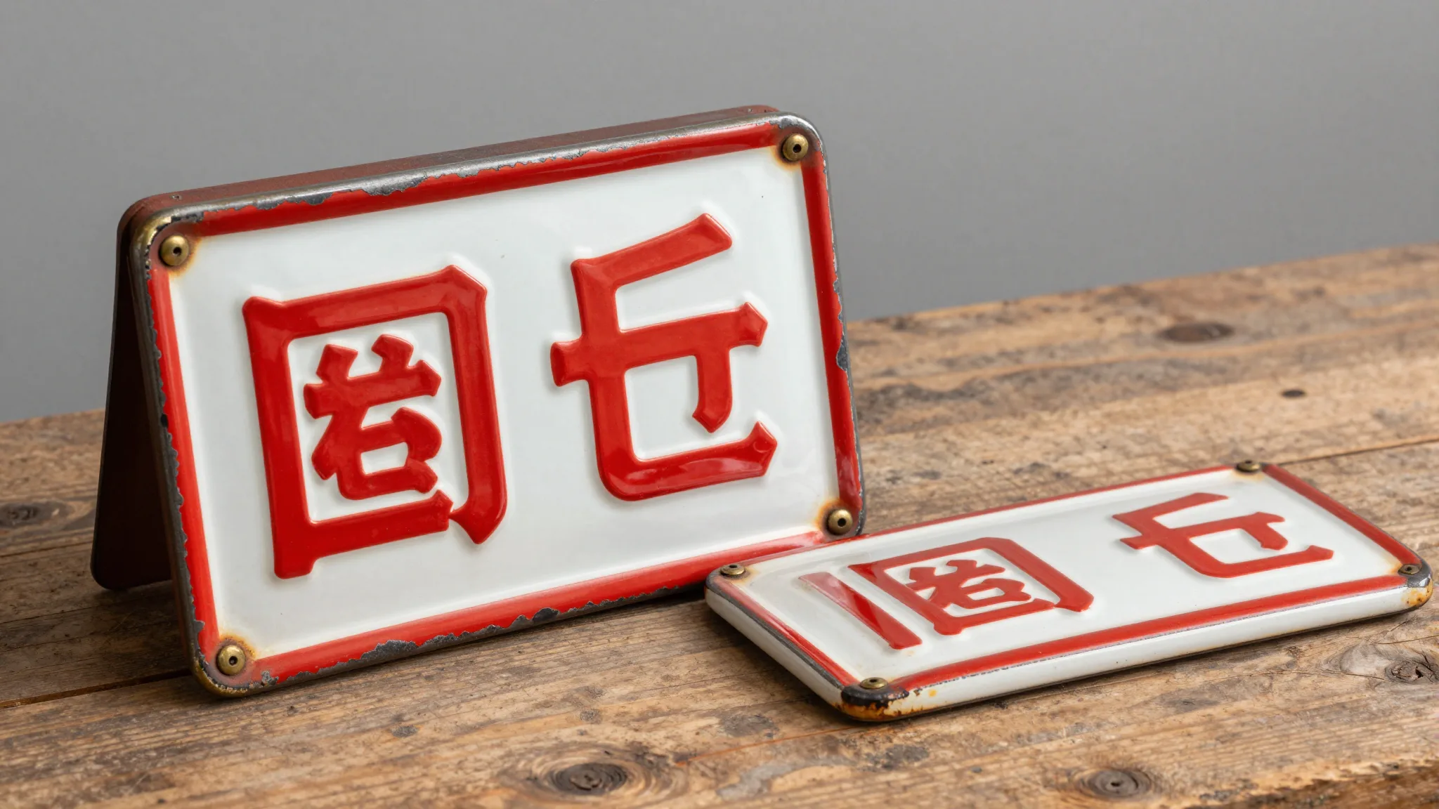 Authenticating antique signs: porcelain vs. modern reproductions