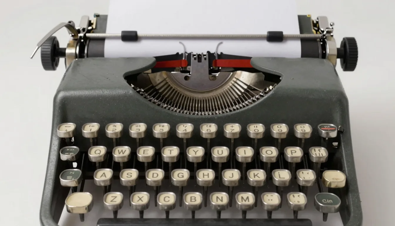 Vintage typewriter values: which models are worth the most