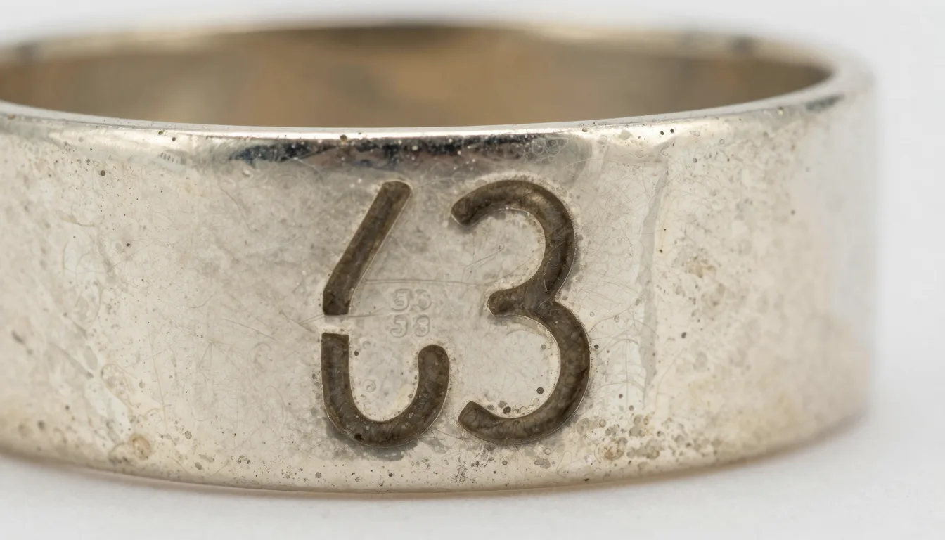 White gold hallmark identification: common stamps explained