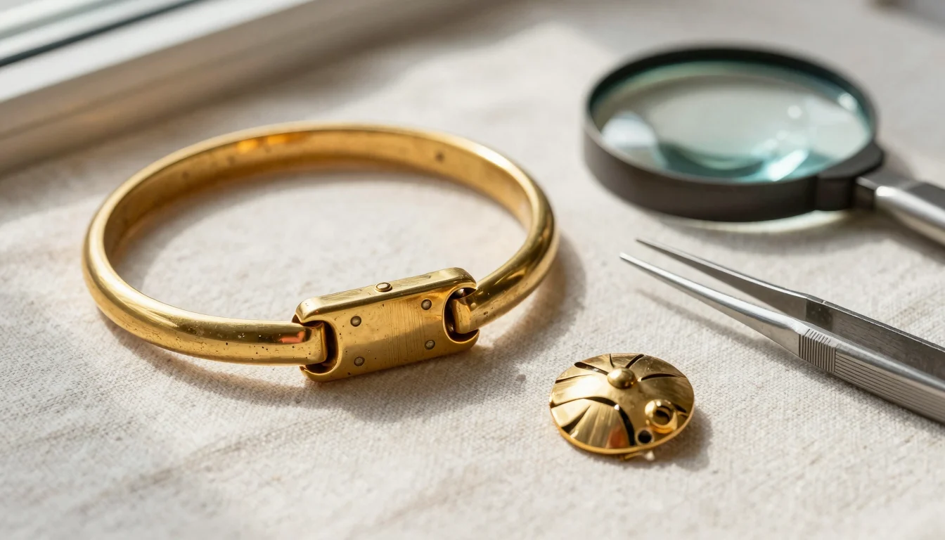 Gold-plated hallmark identification: what GP, GF, and HGE mean