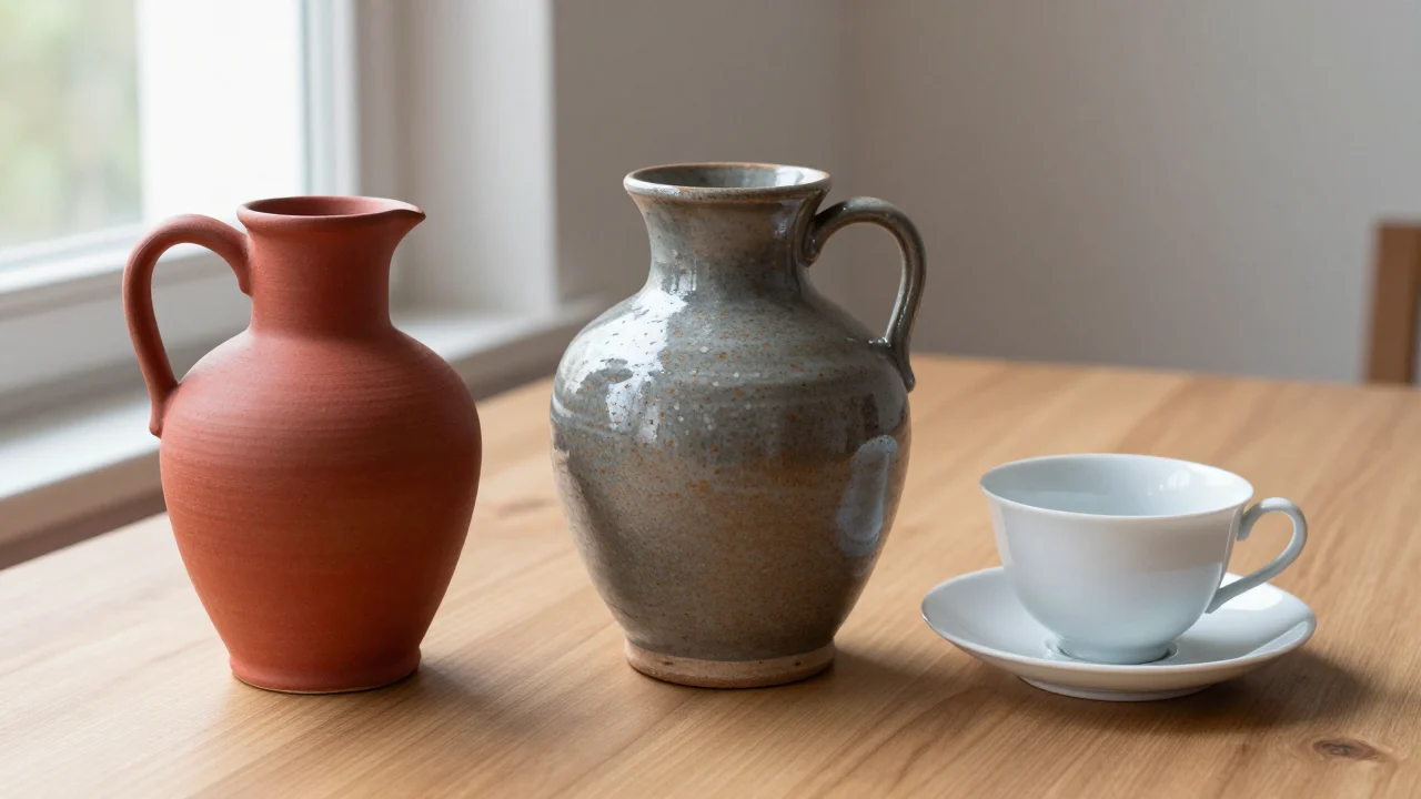 Types of Pottery: Earthenware to Porcelain